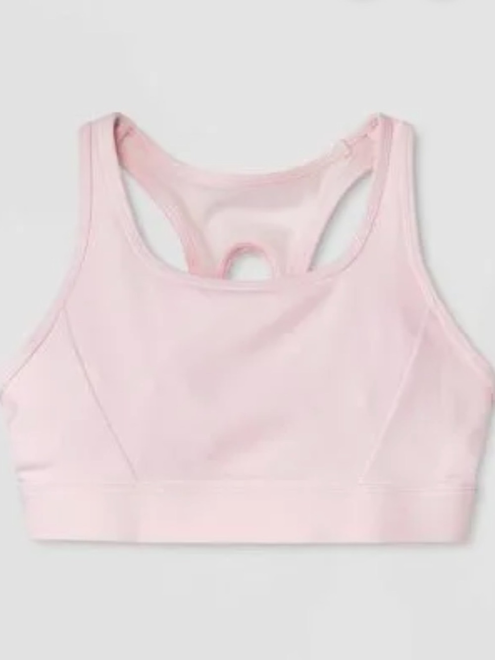2 Girls All in Motion Keyhole Sports Bras | 2 Light Pink Racerback Sports Bras